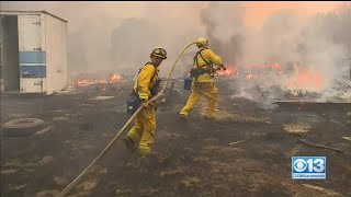 'Everything Is Burned Down': Solano County Family Loses Home To LNU Lightning Complex Fire