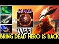 W33 [Phoenix] Pro Mid Bring Dead Hero is Back 7.26 Dota 2