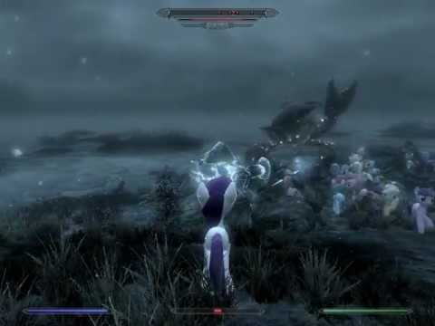 Rarity's Crab Battle [Skyrim, Pony]