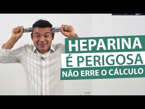 Vídeo: Você pode infundir heparina com soro fisiológico?