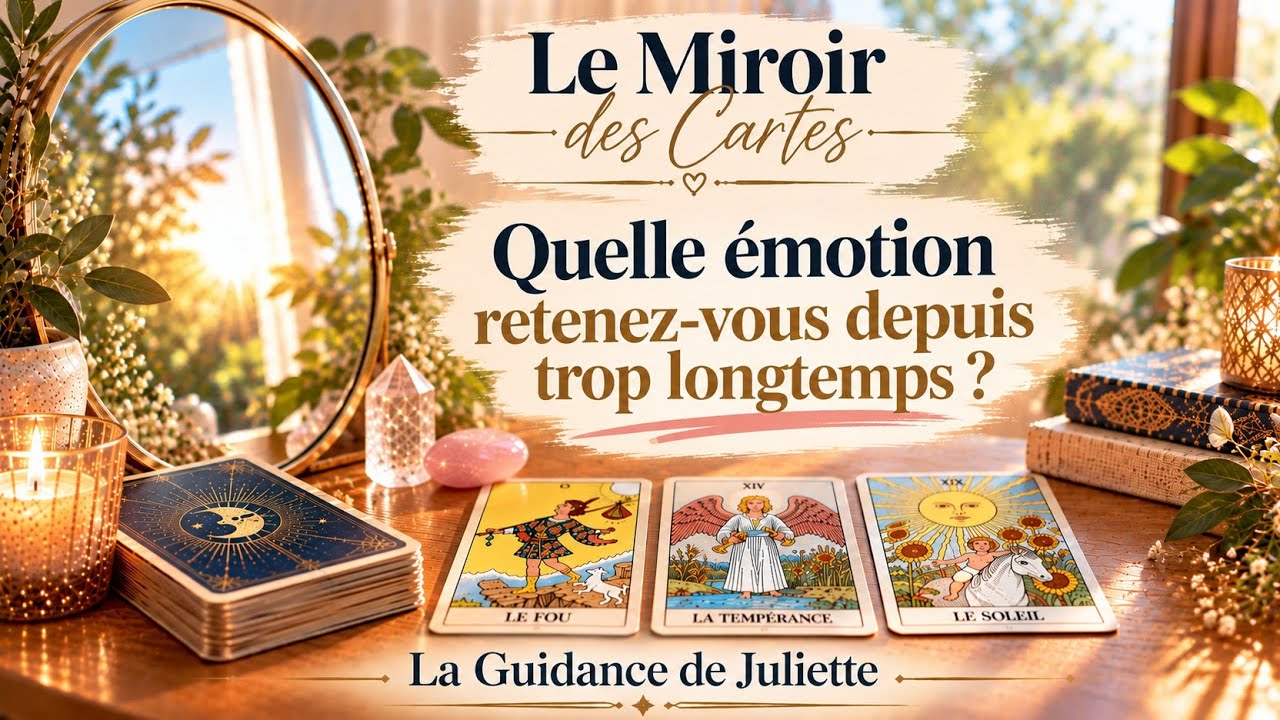 🪞✨ Le miroir des cartes - Quelle émotion retenez vous depuis trop longtemps ? ✨🪞