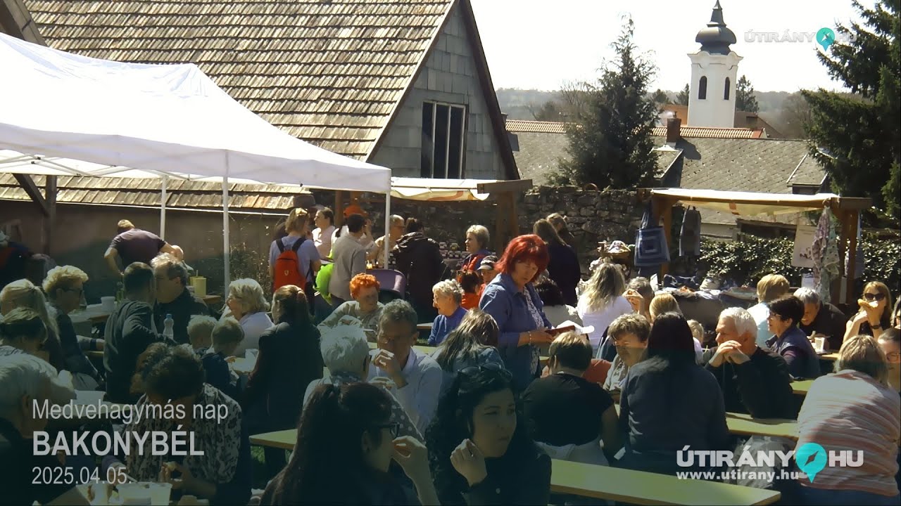 Medvehagymás Nap, Bakonybél, 2025 Útirány.hu