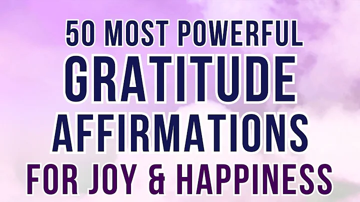 GRATITUDE AFFIRMATIONS That Will Change Your Life Forever! | 432 Hz | Listen While You Sleep