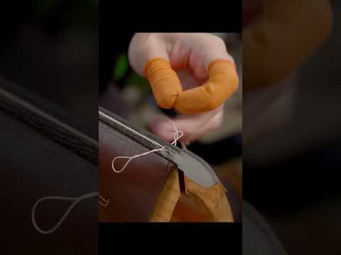Handmade bag straps! Subscribe to watch full video#leather #fashion #craft #handmade #shortvideos