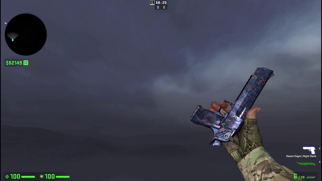 Desert Eagle Night Heist (Factory New) YouTube