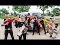 Ltt nerf war  couple seal x warriors nerf guns fight crime dr lee crazy relieve rour comrades