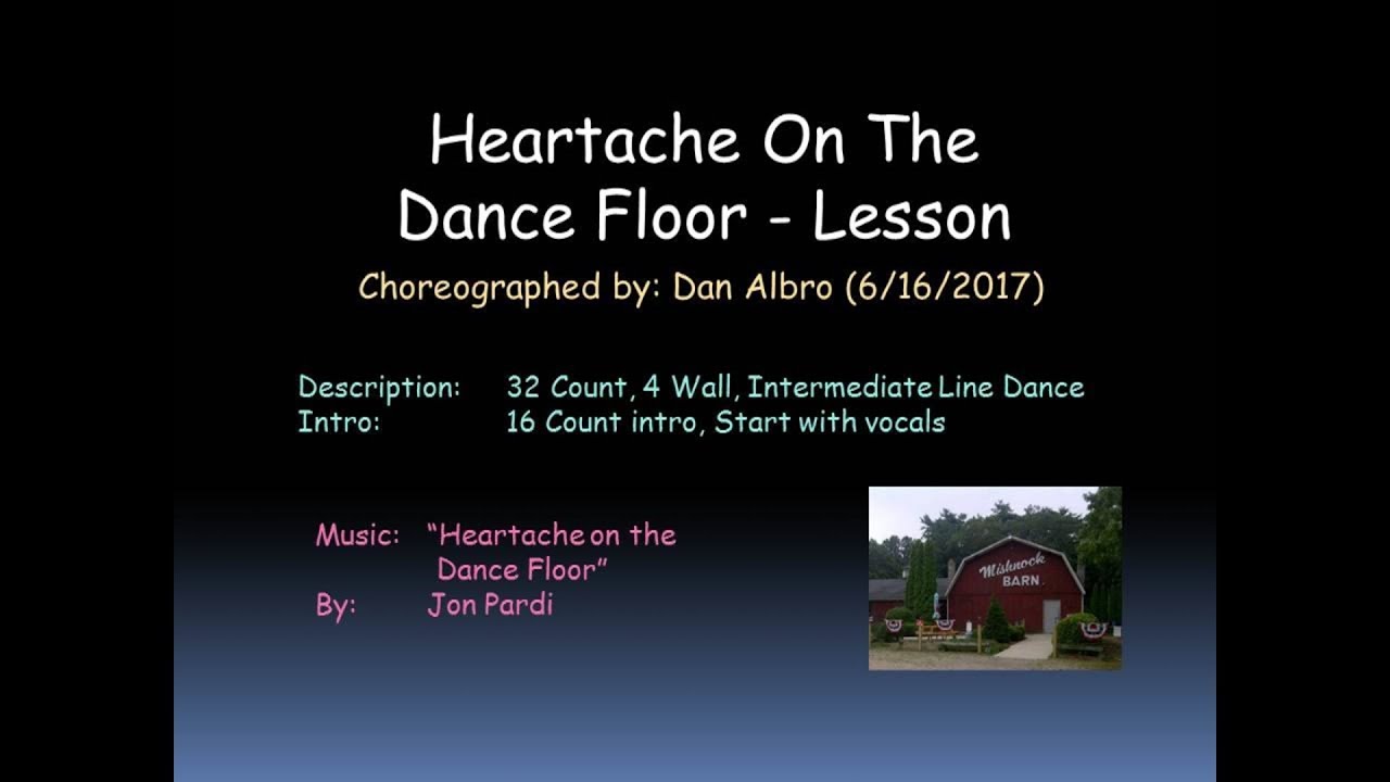 Heartache On The Dance Floor Lesson YouTube