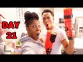 MEET JOSH&#39;S FAMILY... things got crazy!!🔫 // Vlogmas Day 21