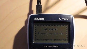 Upgrading a Casio fx-9750GII Calculator to Natural Display