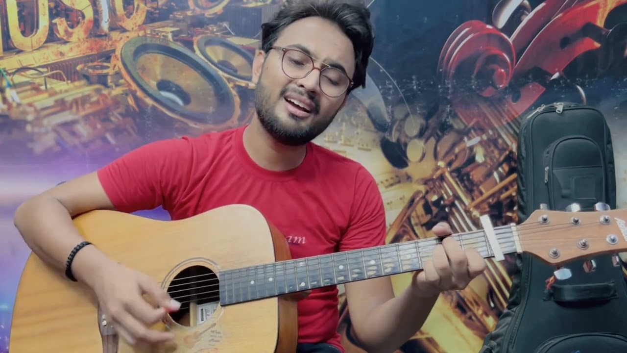 Music | Meri Bheegi Bheegi Si Guitar Chords | मेरी भीगी भीगी सी | Kishore Kumar | Guitar Lesson