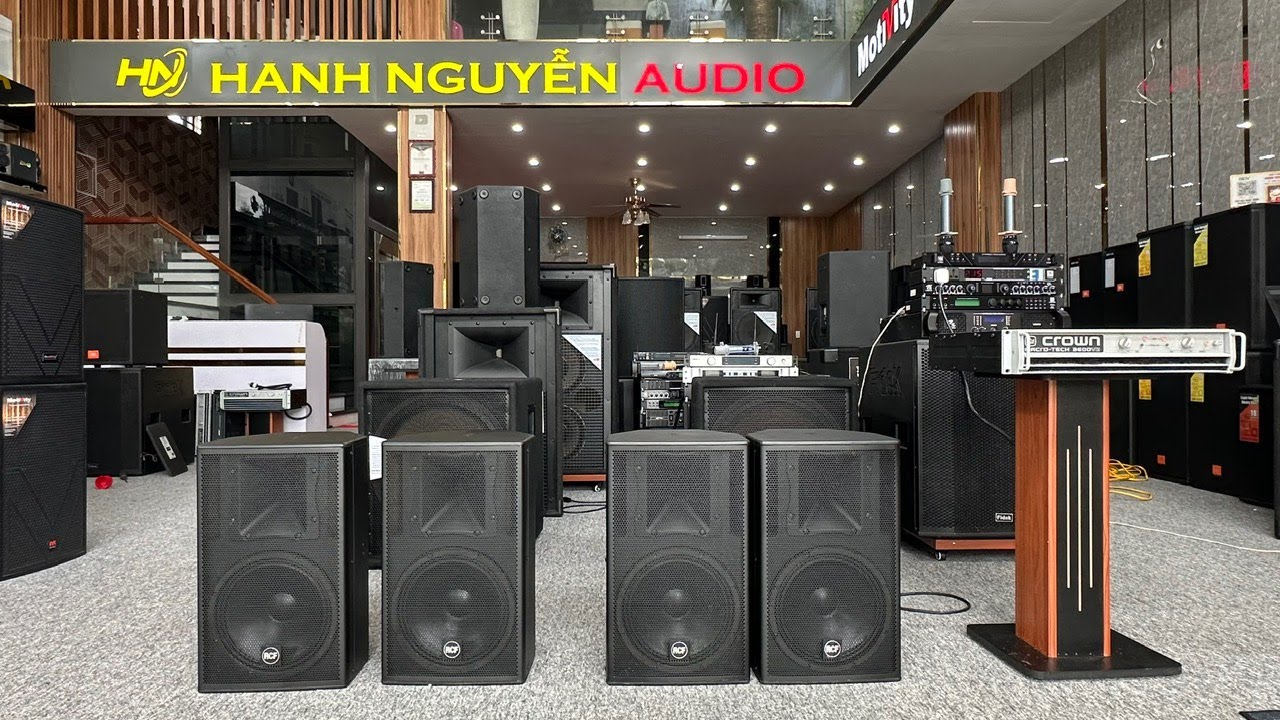 Loa châu âu RCF C3110. Bass 25 Made in ITALl. Crown 3600. Đt 0936.583.140//0368.028.299