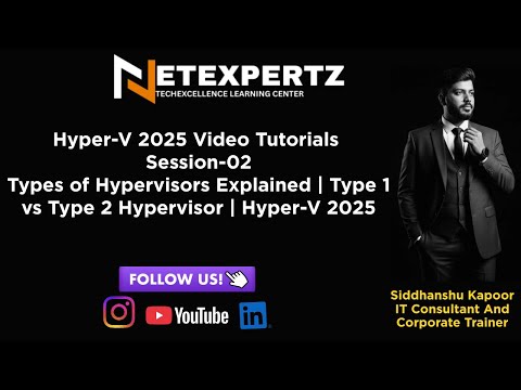Types of Hypervisors Explained | Type 1 vs Type 2 Hypervisor | Hyper-V 2025