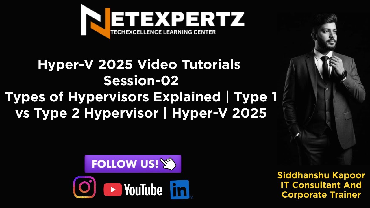 Типы гипервизоров: объяснение | Гипервизор типа 1 и типа 2 | Hyper-V 2025
