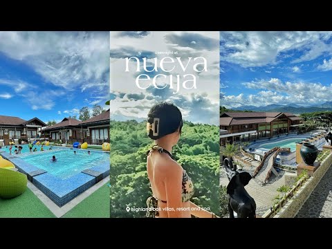 travel vlog 🐚 overnight at highland bali villas, resort and spa in nueva ecija! 🫧