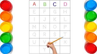 ABC Alphabet, Numbers 1 to 20 & Shapes | Writing Practice | Easy Learning for Toddlers