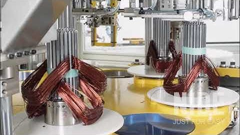 electric induction motor automatic stator winding and inserting machine for washing machine