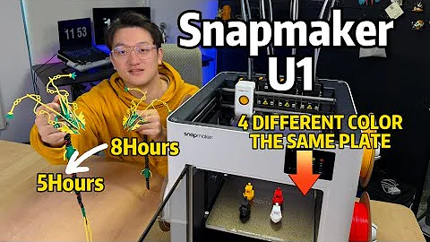 Zero Waste Multi-Color 3D Printing? Testing the Snapmaker U1.