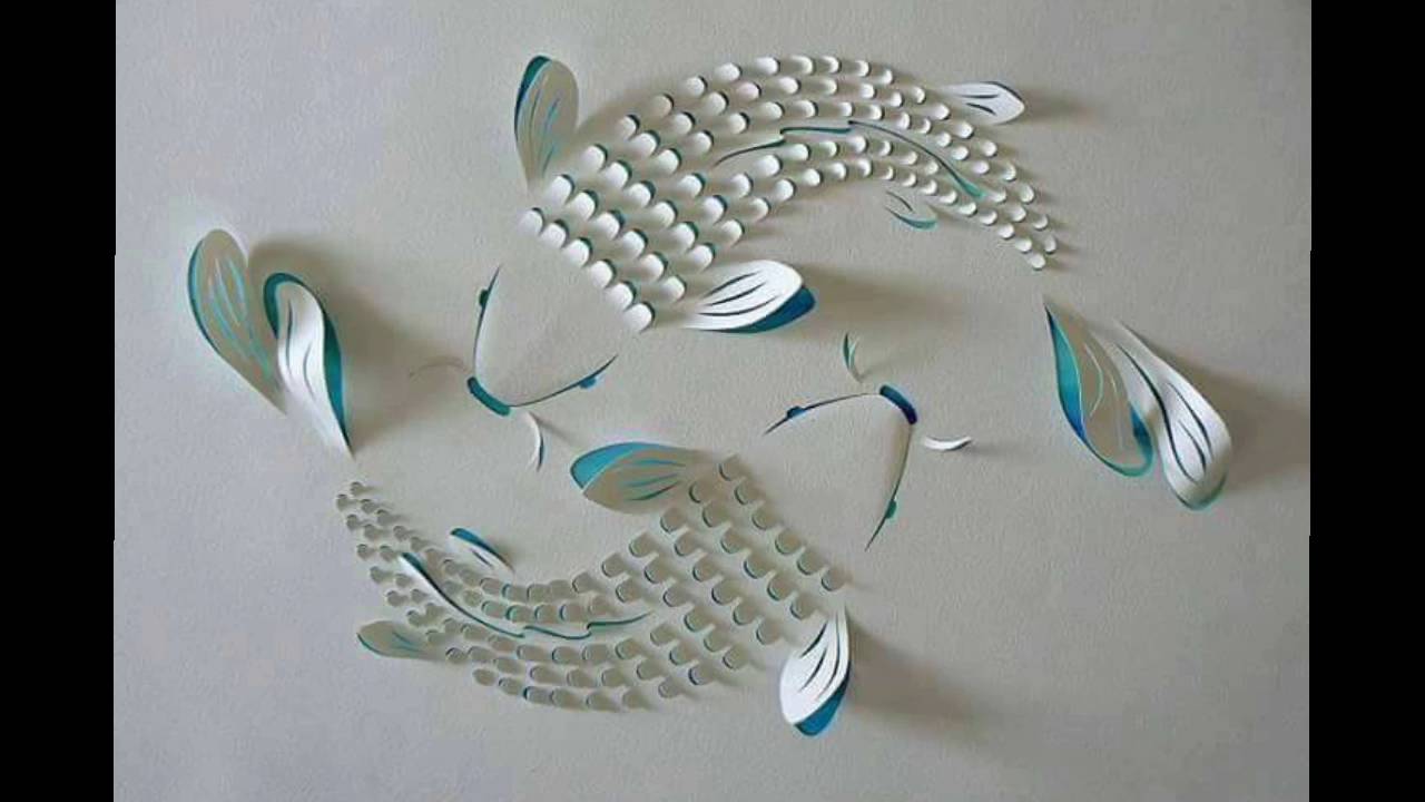 Hand craft/Paper craft magic/hand work/paper carving/incredible craft