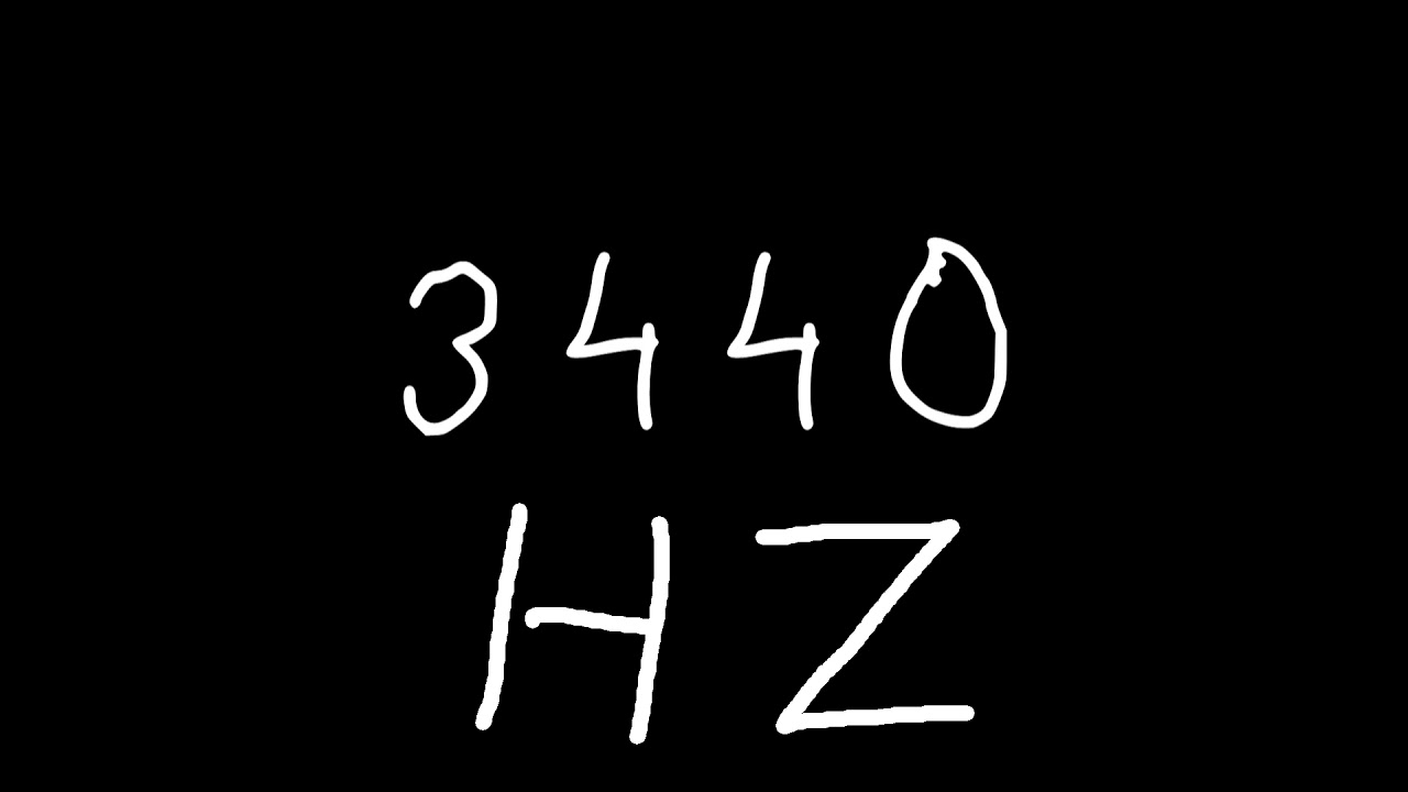 3440 hz - YouTube