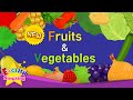 Kids vocabulary - [NEW] Fruits & Vegetables - Learn English for kids - English educational video