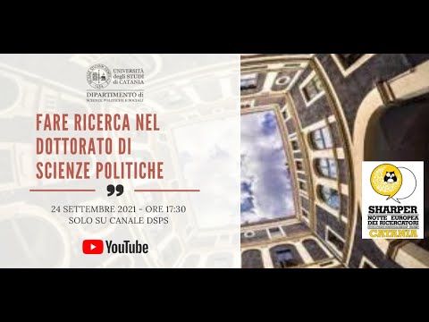 Fare ricerca al Dottorato di Scienze politiche