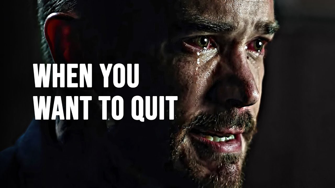 🔥WHEN YOU WANT TO QUIT - Motivational Speech 2026