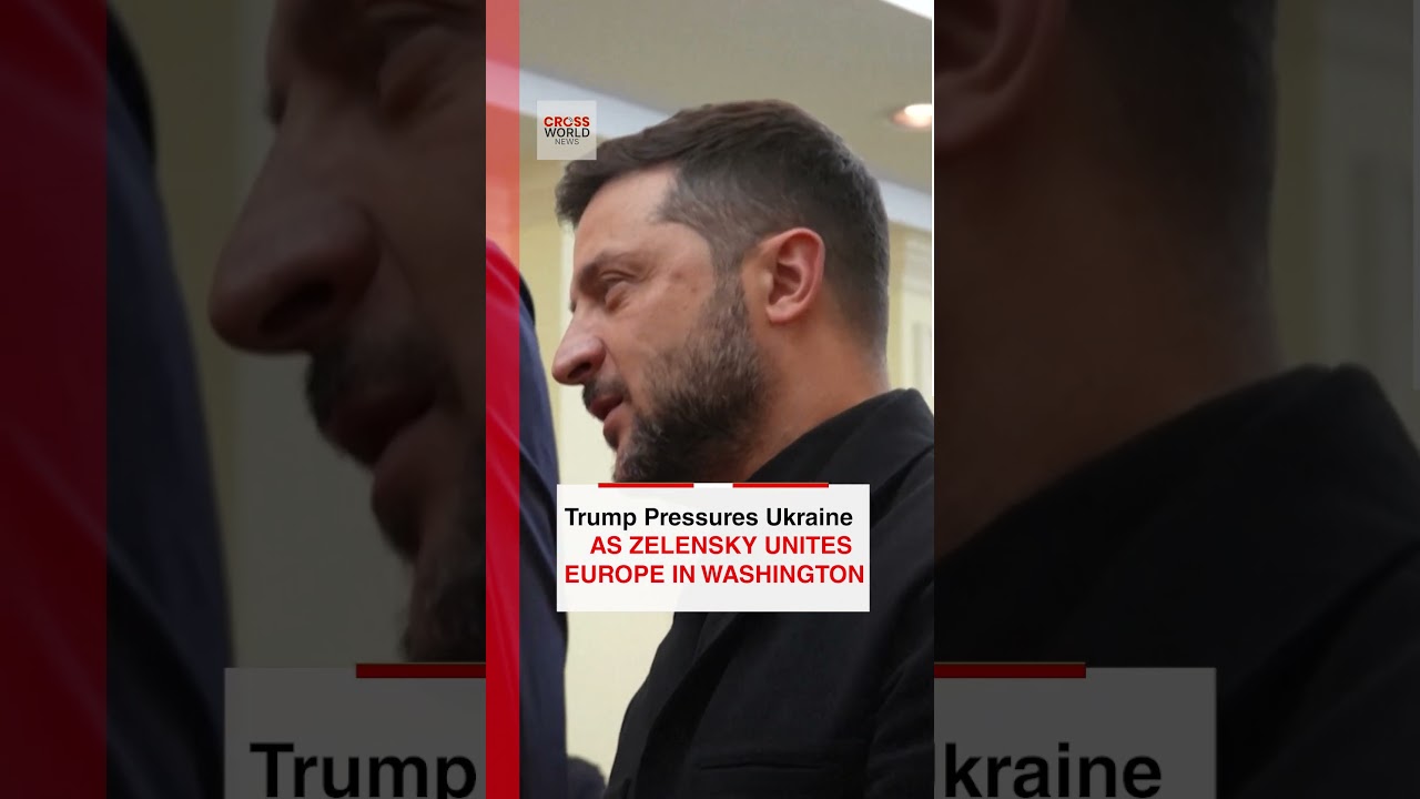 BREAKING: Zelensky Gathers Europe in Washington as Trump Demands Ukraine Concessions