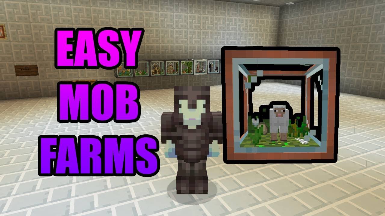 Easy Mob Farm 1.20.1 Minecraft Mod Showcase - YouTube