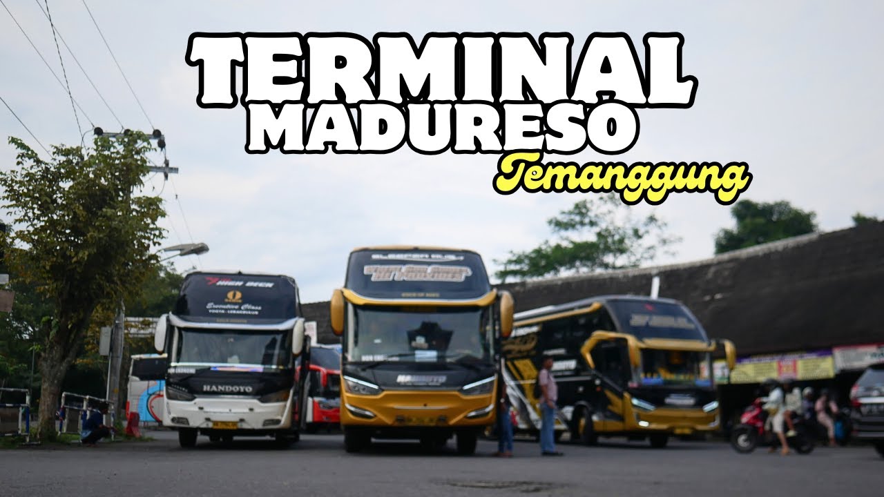 PUNCAK JAM SIBUK🥵‼️Hunting Bus Di TERMINAL MADURESO TEMANGGUNG