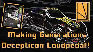 Making Generations Loudpedal: A GoodenEvil Transformers Custom