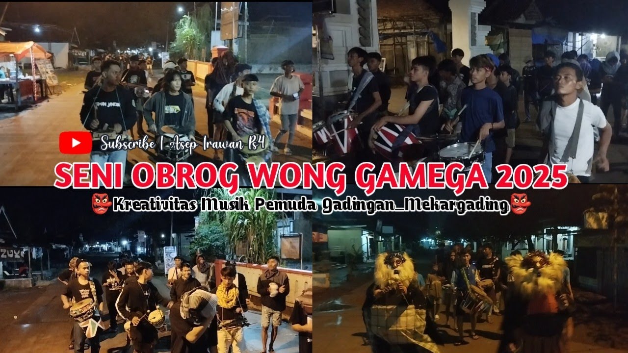 🔴 SPECIAL DI MALAM BULAN SUCI RAMADHAN‼️KREATIVITAS SENI OBROG DESA GADINGAN MEKARGADING JOS MANTAP