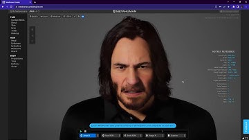 Mesh to Metahumen test. #unreal5 #facebuilder #metahuman #johnwick #keanureeves