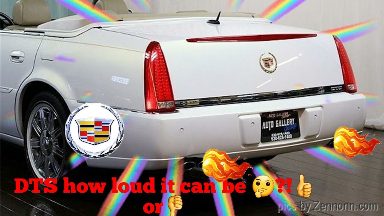 #cadillac #dts 2006 original #exhaust sound ! - YouTube