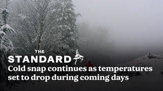 Cold snap continues as temperatures set to drop during coming days