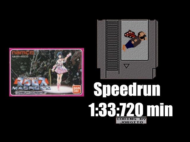 Choujikuu Yousai - Macross - Speedrun: 1:33:720 min - YouTube