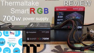 Thermaltake Smart series RGB 700W PSU video review