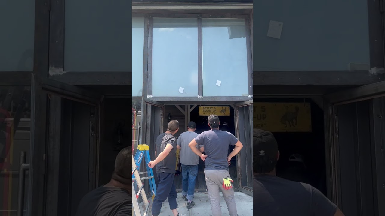 Installing the mechanical bull on New York’s newest country nightclub Desert5spotny Desert 5 spot