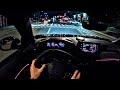 Peugeot 2008 GT-line Amazing Ambient lights! Peugeot 2008 POV test drive . Night POV drive .