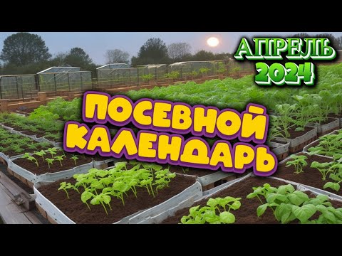 Агрогороскоп Апрель 2024: Лунный посевной календарь для сада и огорода