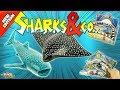 SHARKS & CO Nouvelle Edition Requins Boite Complète 16 Pochettes Altaya Jouets Toy Review Tiburon