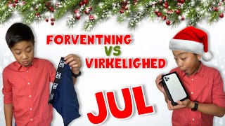 FORVENTNING vs. VIRKELIGHED 🎄 JUL