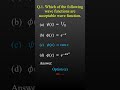 S-1 Problem on acceptable wave function #shorts #trending #physics #viral #physicsconcepts