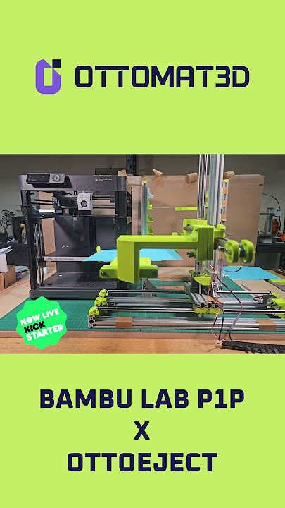 This Bambu Lab P1P Prints NON-STOP with OTTOject! 🤯 #technology #shorts #3dprinting