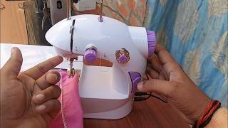 how to use mini sewing machine for beginners | mini silai machine chalane ka tarika | screenshot 3