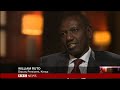 HARDtalk| William Ruto, Kenya's Deputy President -2019