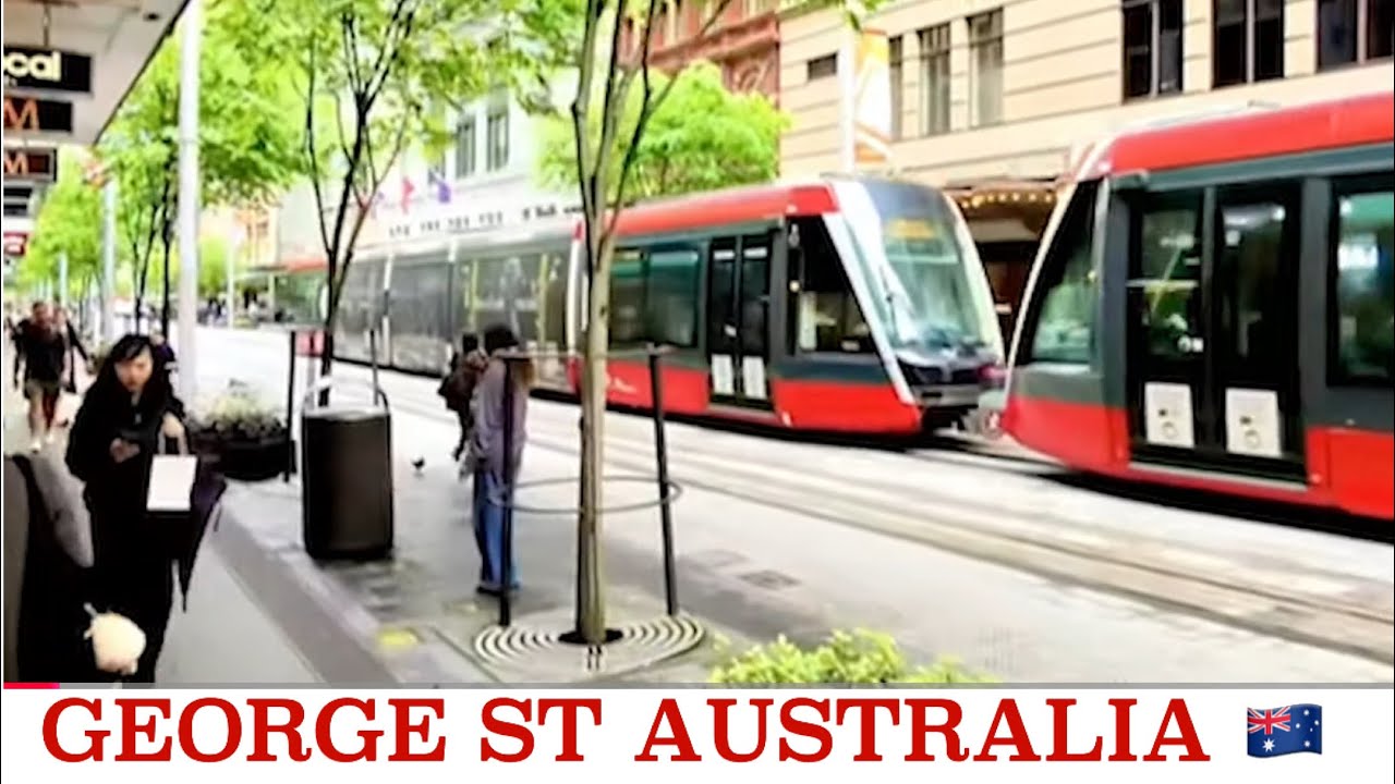 SYDNEY AUSTRALIA 🇦🇺 | HISTORIC GEORGE STREET WALKING TOUR IN 4K | (PART 2)