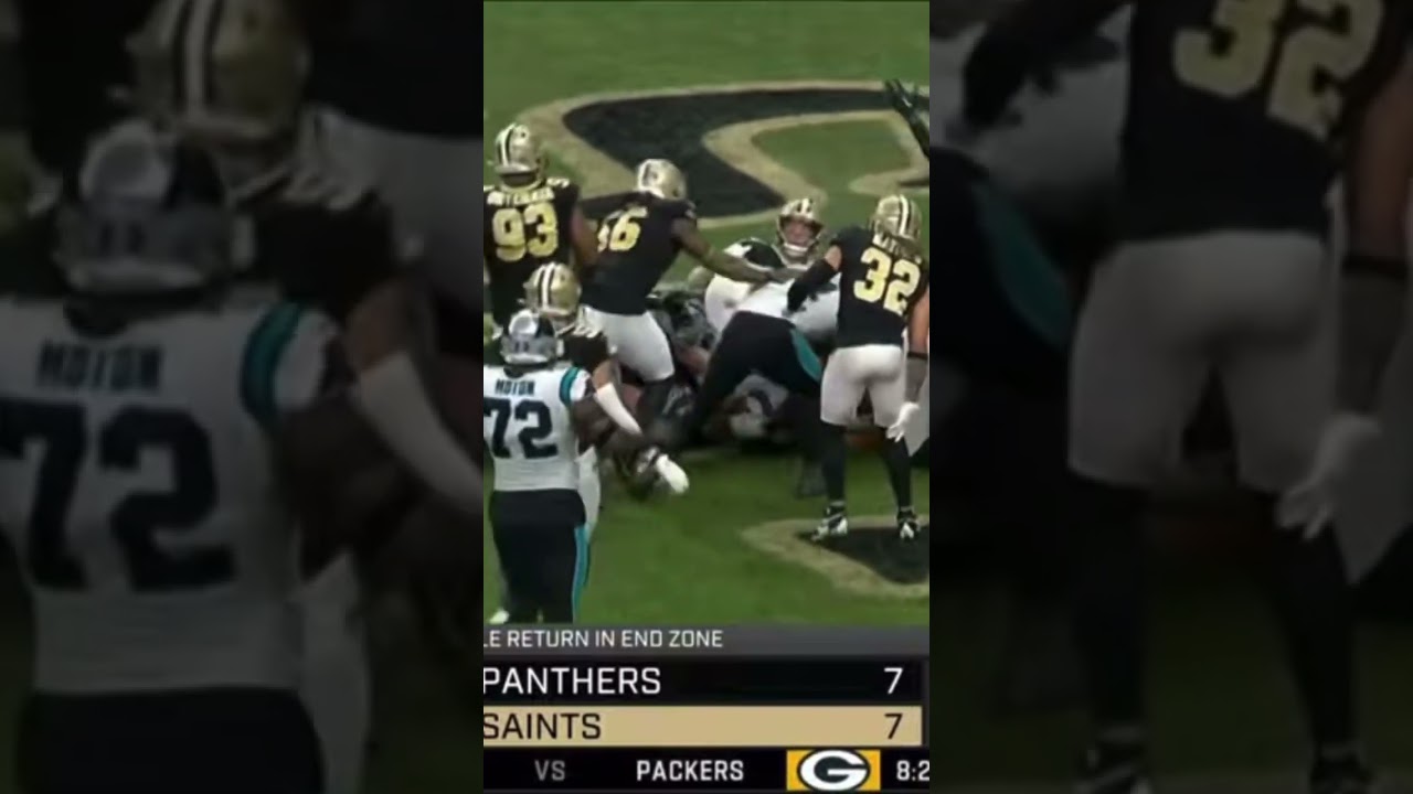 Michael Jordan scored a touchdown in the NFL #foryou #shorts #nfl #carolinapanthers