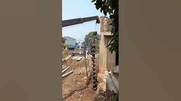 Khoan neo (cọc bê tông bác Chuẩn Bình Lãng)