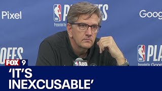 Wolves Lose To Nuggets Game 4: Finch Reacts [Raw]