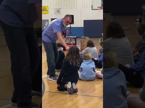Mr. Peace Raps about Diversity at St. Simon the Apostle School in Indianapolis, Indiana